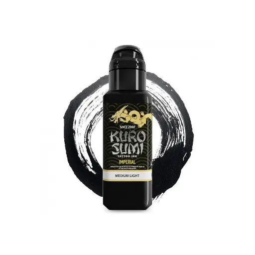 [ki_encre_kuro_medium_light-IMML1.5]  Encre Tatouage Noire - Kuro Sumi Imperial Marta Make Medium Light - Mélange pour le tatouage reach