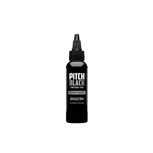 Eternal Ink Pitch Black Concentrate - Mélange pour le tatouage encre REACH