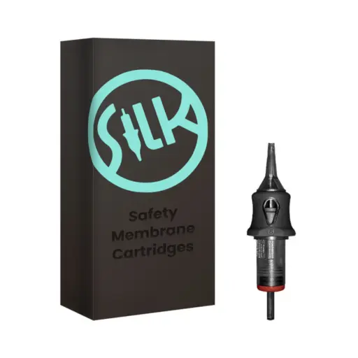 Cartouche Tattoo Silk - Magnum Arrondi Long Taper - Boîte de 20 cartouches pour le tatouage