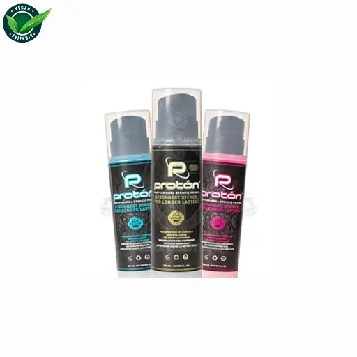 Stencil Tattoo - Proton Airless - Solution de transfert pour la pose de papier transfert airless*