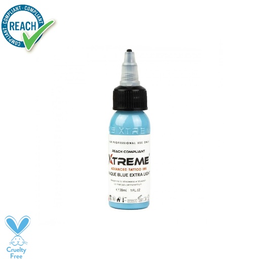 [ts_xtreme_opaque_blue_extra_light] Xtreme Ink Blue Extra Light - Mélange pour le tatouage encre REACH