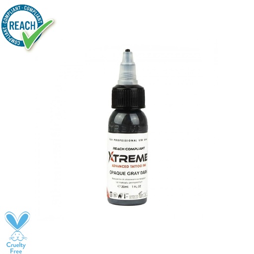 [ts_xtreme_opaque_gray_dark] Xtreme Ink Opaque Gray Dark - Mélange pour le tatouage encre REACH