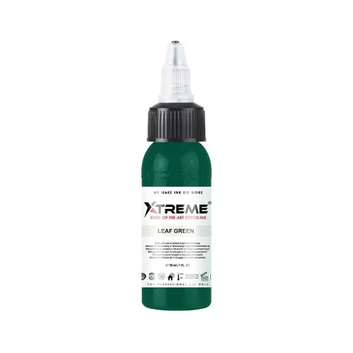 [ts_xtreme_leaf_green] Xtreme Ink Leaf Green - Mélange pour le tatouage encre REACH