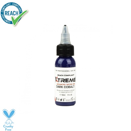 [ts_xtreme_dark_cobalt] Xtreme Ink Dark Cobalt - Mélange pour le tatouage encre REACH