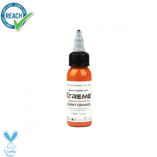 [ts_xtreme_burnt_orange] Xtreme Ink Burnt Orange - Mélange pour le tatouage encre REACH