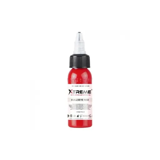 [p_xtreme_bullseye_red-TAIK048] Encre Tattoo Rouge - Xtreme Ink Bullseye Red - Mélange pour le tatouage encre reach 30 ml