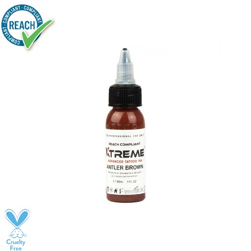 [tl_xtreme_antler_brown] Xtreme Ink Antler Brown - Mélange pour le tatouage encre REACH