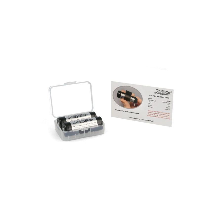 Piece Tattoo - Batterie Inkjecta Flite X1 - Lots de 2 batteries de rechange pour machine a tatouer 2 versions