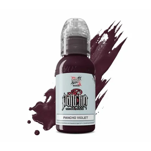 [ki_encre_world_famous_pancho_violet-LTPVT1-S] World famous ink limitless encre pour le tatouage REACH pancho violet