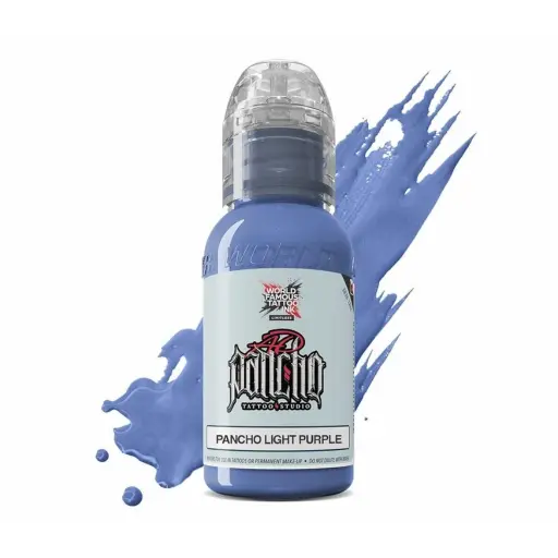 [ki_encre_world_famous_pancho_light_purple-LTPLPU1-S] Encre Tattoo Violette - World Famous Ink Limitless Pancho Light Purple - Mélange pour le tatouage encre reach 30 ml