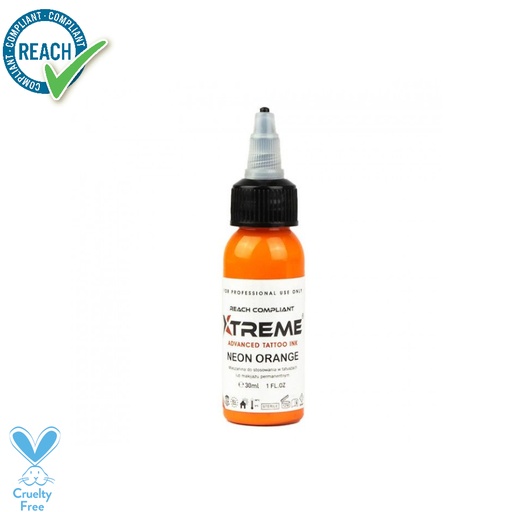 [tl_xtreme_neon_orange] Xtreme Ink Néon Orange - Mélange pour le tatouage encre REACH