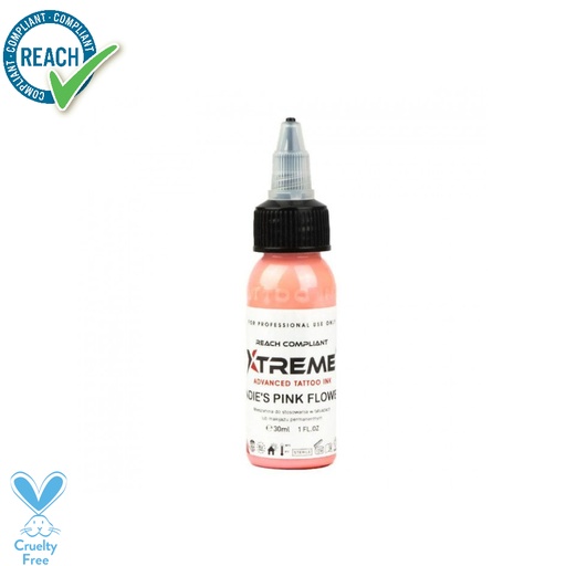 [b_xtreme_pink_flower] Xtreme Ink Ato Legaspi Indie's Pink Flower - Mélange pour le tatouage encre REACH