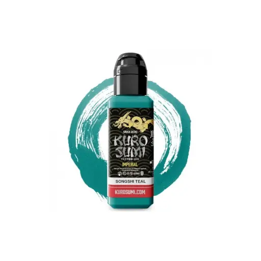 Kuro Sumi Impérial Tattoo Ink Songshi Teal - Mélange pour le tatouage encre REACH