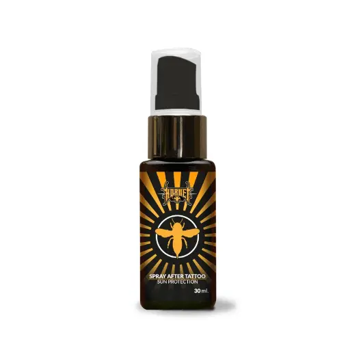 Hornet Spray After Tattoo - Spray après tatouage pour soin et protection solaire indice 50