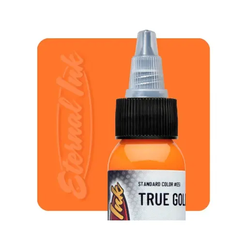Eternal Ink True Gold - Encre artistique pour entraînement tatouage NON REACH