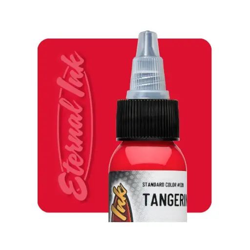 Eternal Ink Tangerine - Encre artistique pour entraînement tatouage NON REACH