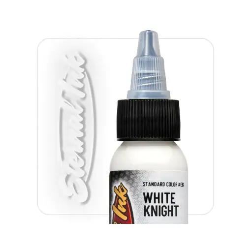 Eternal Ink White Knight - Encre artistique pour entraînement tatouage NON REACH