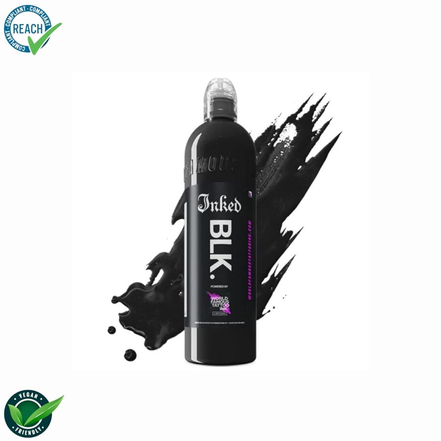 Encre Tatouage Noire - World Famous Ink Limitless Inked Blk -Melange pour le tatouage encre reach