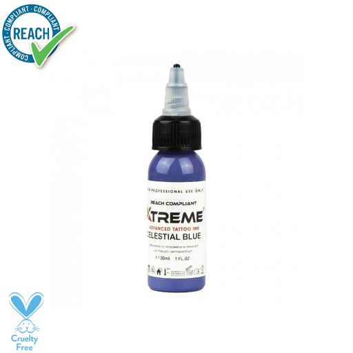 [ts_xtreme_celestial_blue] Xtreme Ink Celestial Blue - Mélange pour le tatouage encre REACH