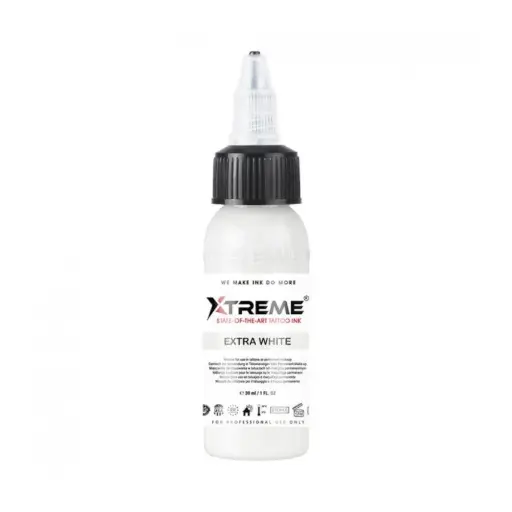 [tl_REACH_encre_xtreme_extra_white] Xtreme Ink Extra White - Mélange pour le tatouage encre REACH 30ml