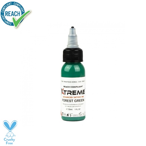 [ts_xtreme_forest_green] Xtreme Ink Forest Green - Mélange pour le tatouage encre REACH