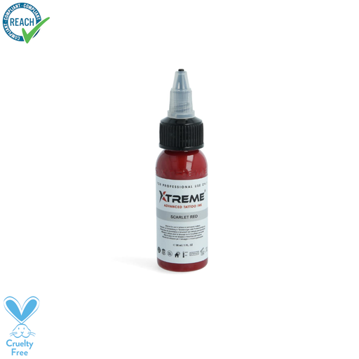 [ts_xtreme_scarlet_red] Xtreme Ink Scarlet Red - Mélange pour le tatouage encre REACH