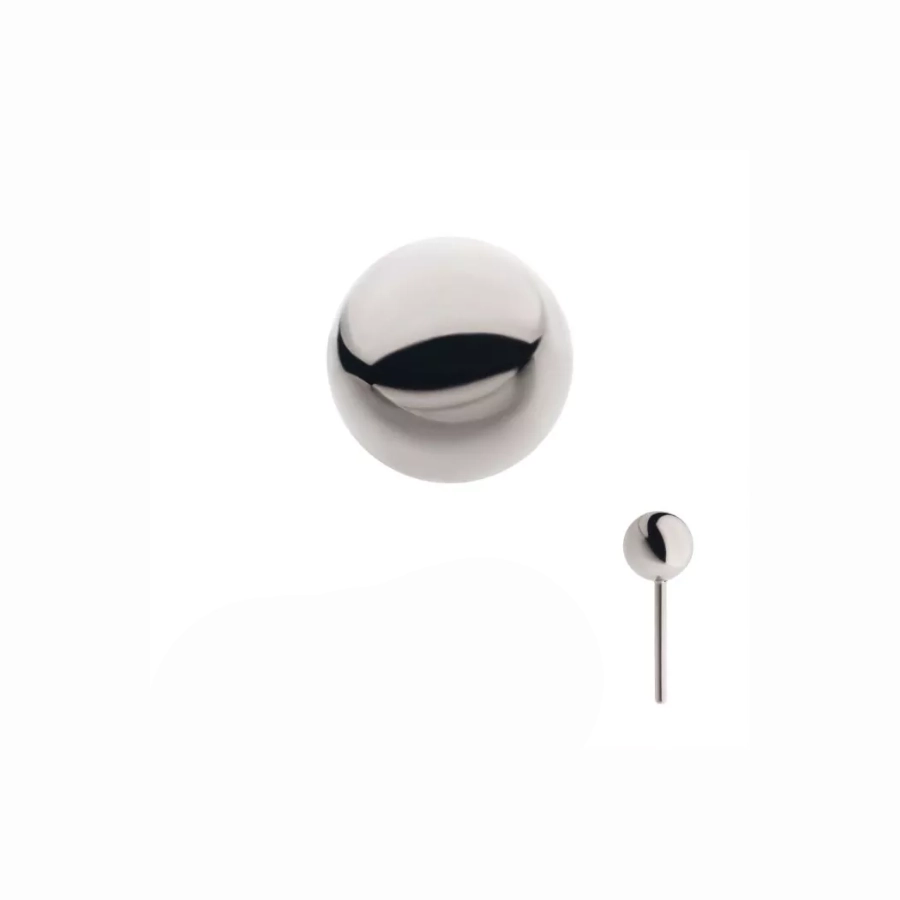 [iv_em_th_04-titresbl_2] Invictus Embout Threadless 04 Titane F136 - Accessoire sans filetage pour piercing threadless