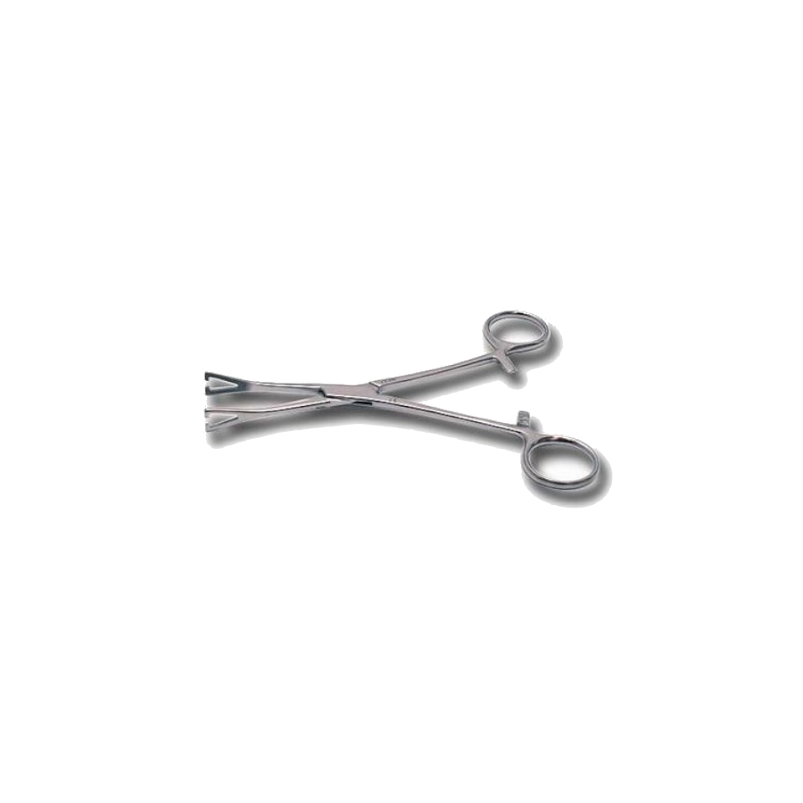 Pince Inox Piercing - Pince clamp en inox triangle ferme et ouvert