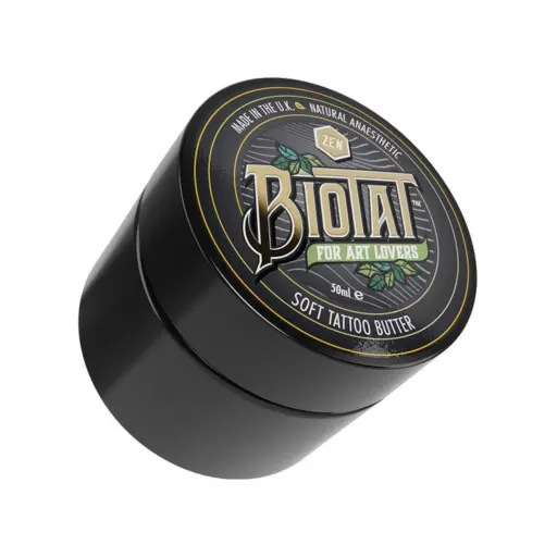 Biotat Aftercare Tattoo Butter Crème Apaisante et Anesthésiante Après Tatouage