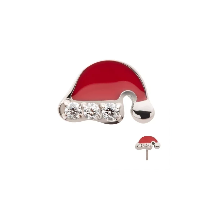 [iv_em_th_17-TITLSXMAS15] Invictus Embout Threadless 17 Titane F136 - Accessoire sans filetage pour piercing threadless