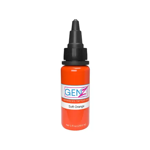 [b_REACH_encre_intenze_soft_orange-801529 "p_ki_tl"] Intenze Ink Gen-Z Soft Orange - Mélange pour le tatouage encre REACH