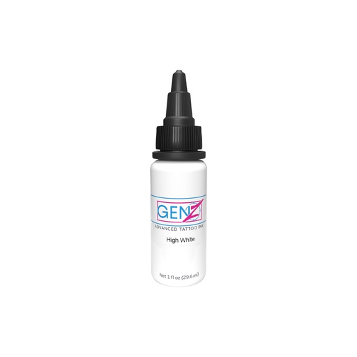 [b_gen_z_high_white] Intenze Ink Gen-Z Bob Tyrrell B&G High White - Mélange pour le tatouage encre REACH