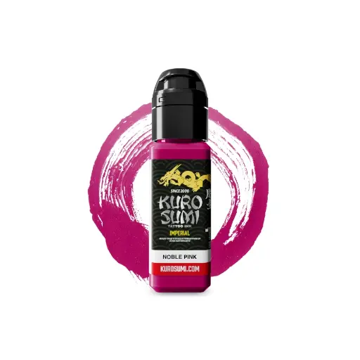 Encre Tatouage Rose - Kuro Sumi Impérial Tattoo Ink Noble Pink - Mélange pour le tatouage REACH