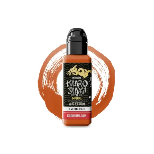 Kuro Sumi Impérial Tattoo Ink Empire Red - Mélange pour le tatouage encre REACH