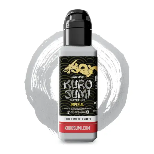 Encre Tatouage Grise - Kuro Sumi Dolomite Grey - Mélange pour le tatouage encre reach*