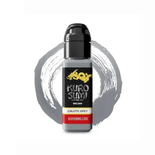 Encre Tatouage Grise - Kuro Sumi Dolomite Grey - Mélange pour le tatouage encre reach*