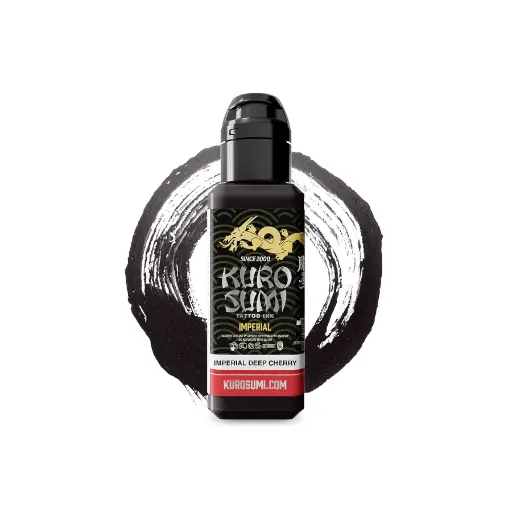 Kuro Sumi Impérial Tattoo Ink Deep Cherry - Mélange pour le tatouage encre REACH