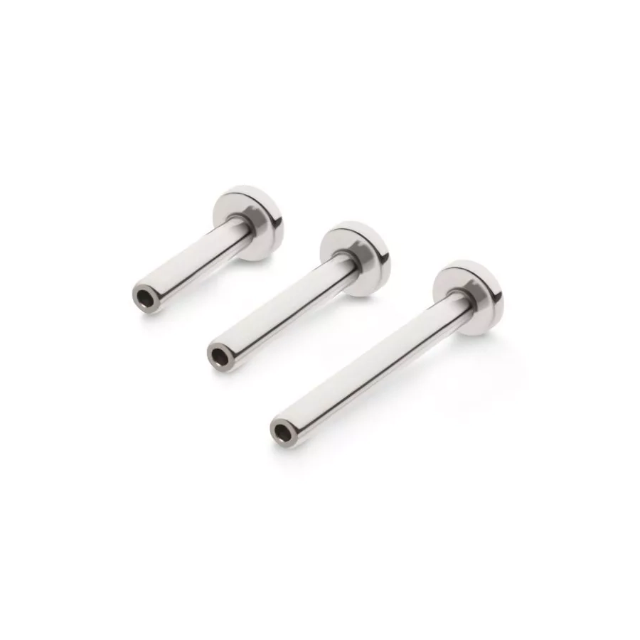 Piercing Labret Threadless Invictus - Piercing labret titane f136 diamètre 1.2 mm disque 3 mm sans embout