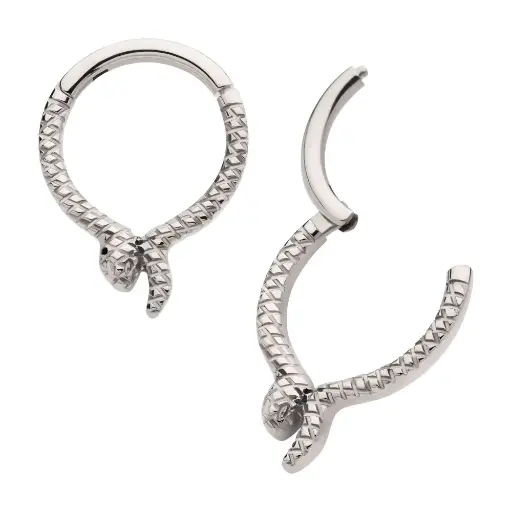 [iv_anneau_5-TISGRH8961] Piercing Anneau Titane 05 - Invictus Titane F136 - Clicker anneau a charniere serpent