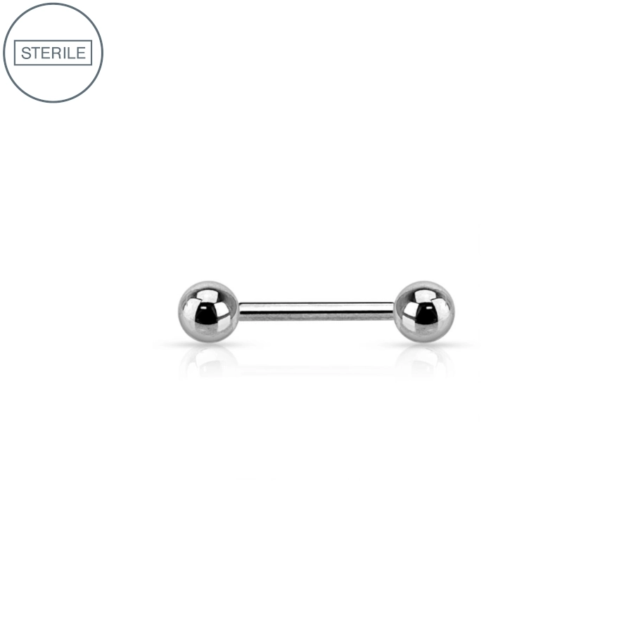 Piercing Barbell Sterile - Piercing en titane sterile avec bille