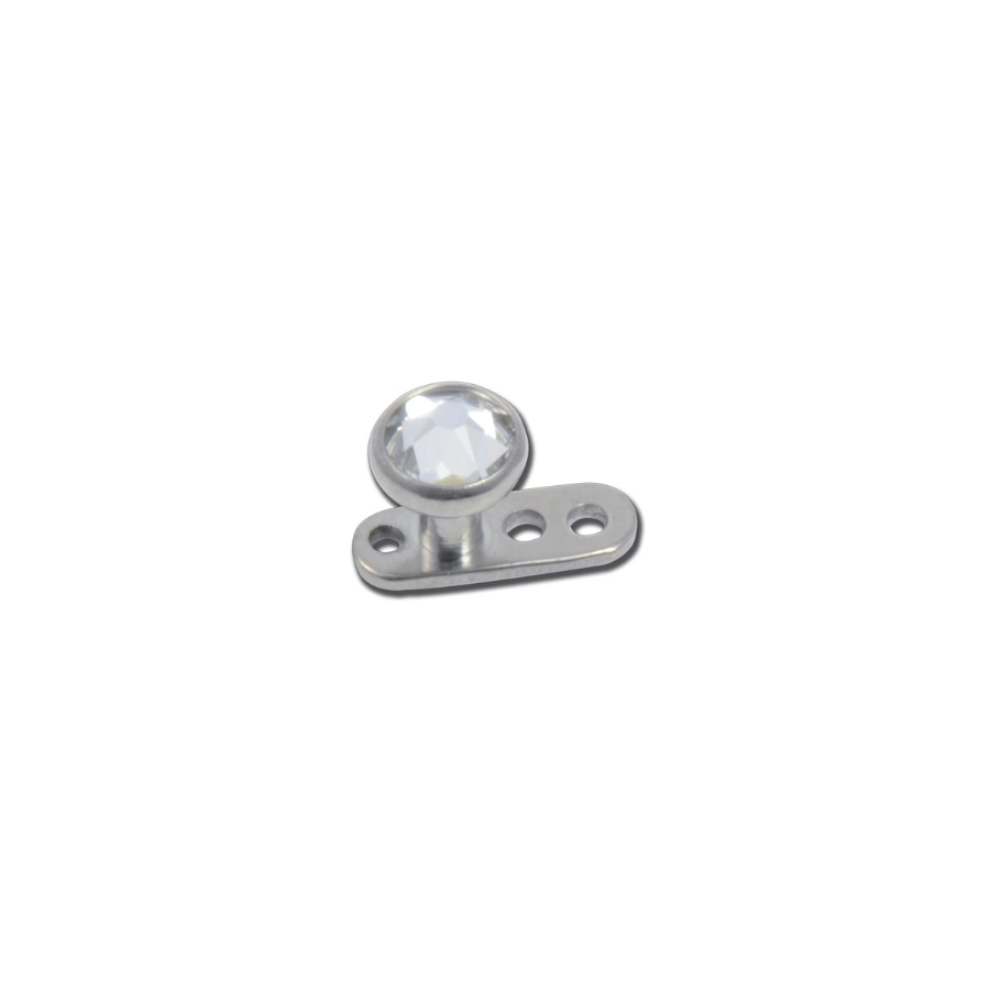 Piercing Surface - Implant Dermique - Piercing micro dermal pour implant avec disque ou strass