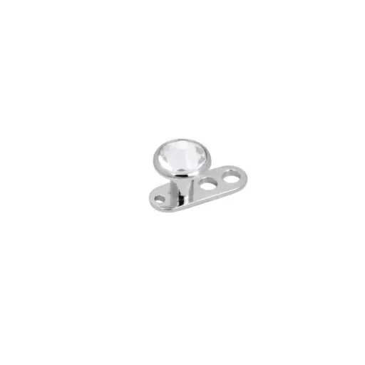 Piercing Surface - Body Piercing Implant Dermique Stérile - Micro dermal pour implant avec strass*