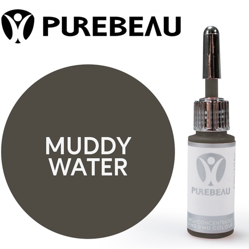 [i_purebeau_Dunkelbraun-1-1-1-1-1-1] Mélange pour Maquillage Permanent PUREBEAU stérile Muddy Water