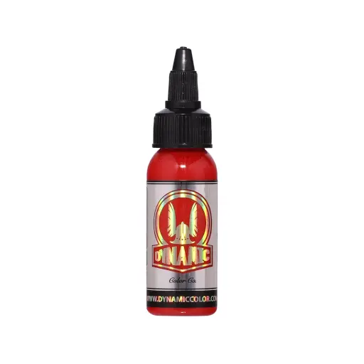 Encre Tatouage Rouge - Viking By Dynamic Scarlet Red - Melange pour le tatouage encre REACH