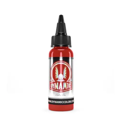 Encre Tattoo Rouge - Viking by Dynamic Pure Red - Melange pour le tatouage encre REACH