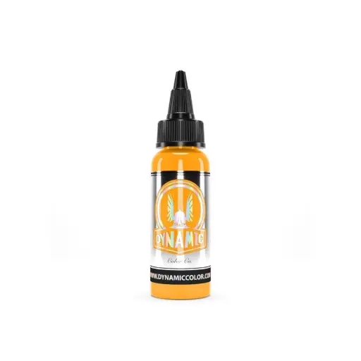 Encre Tattoo Jaune - Viking by Dynamic Mustard - Mélange pour le tatouage encre REACH