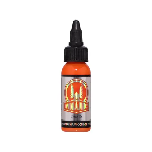 Encre Tattoo Orange - Viking by Dynamic Bright Orange - Melange pour le tatouage encre REACH