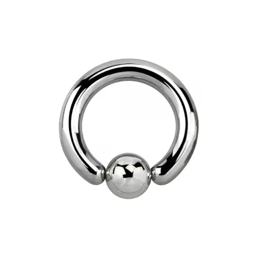 Piercing Anneau - Titane F136 Stérile Gamme Itc - Anneau bcr en titane avec bille*