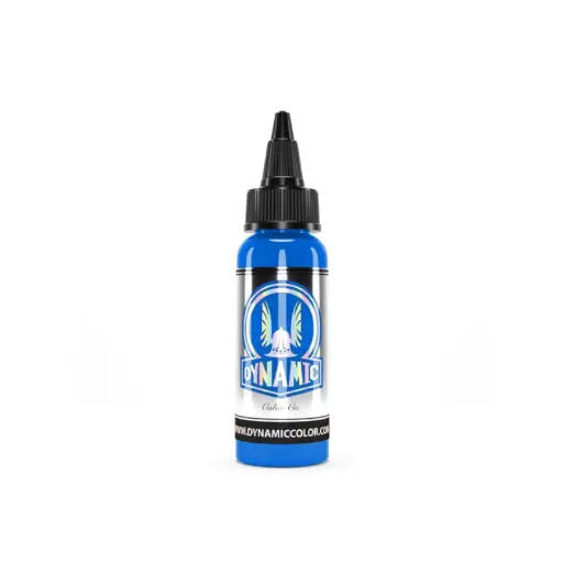 Encre Tattoo Bleu - Viking by Dynamic Azure Blue - Mélange pour le tatouage encre REACH