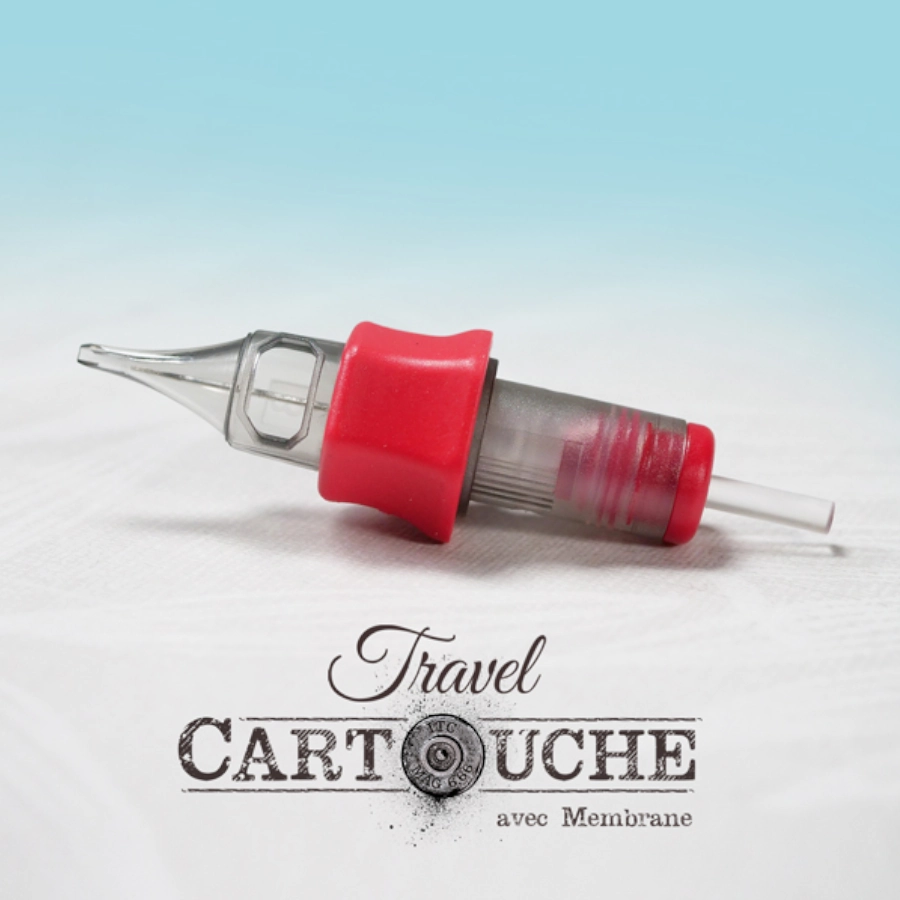 [i_travel_liner] Cartouche Tattoo Travel - Round Liner - Boîte de 20 cartouches pour le tatouage